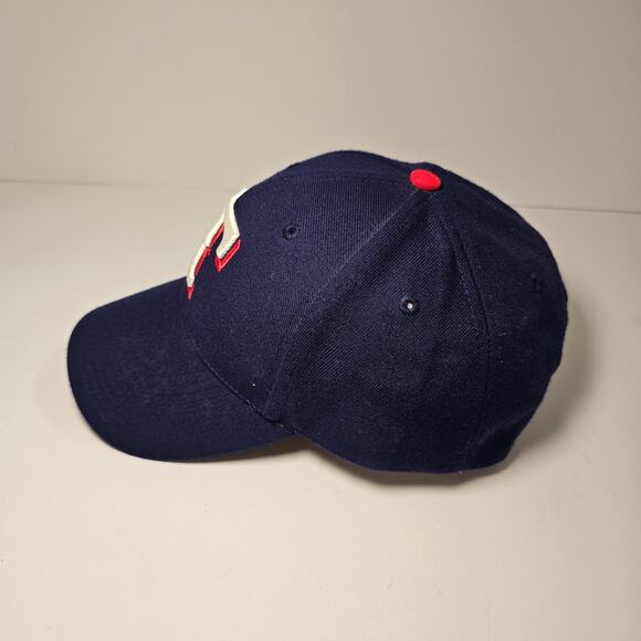 Signed Texas Rangers MLB Cap Baseball Hat Twins Enterprise Vintage Strapback - Picture 2 of 10